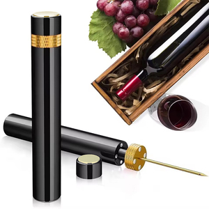 Ouvre-bouteille à vin manuel 4 en 1, <span class=keywords><strong>pompe</strong></span> à air, <span class=keywords><strong>tire</strong></span>-<span class=keywords><strong>bouchon</strong></span>, style moderne avec logo personnalisé - Product Image 4