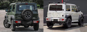 3 door <span class=keywords><strong>5</strong></span> door G63 W Style Offroad <span class=keywords><strong>4x4</strong></span> Car Exterior Accessories Full Set Body Kits pour <span class=keywords><strong>Suzuki</strong></span> <span class=keywords><strong>Jimny</strong></span> Sierra JB74/64 2018-2023 Bump - Product Image 3