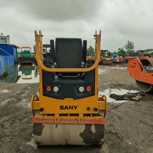 Rodillo Vibratorio Hidráulico de Doble Tambor de 2-3 Toneladas, de Segunda Mano, Original, de Alto Rendimiento, STR30C-8S con Motor Diésel - Product Image 3