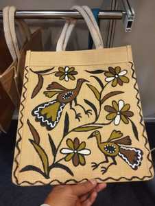 Luxury Custom Printed <b>Jute</b> <b>Tote</b> <b>Bag</b> EcoFriendly Spacious & Perfect for Shopping & Beach Days - Product Image 4