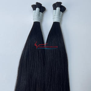 CHOICE MASTER B07 Modelo 100% Extensiones de cabello negro vietnamita virgen natural Cinta Cabello a granel> = 60% Proporción de cabello más largo Stock - Product Image 3