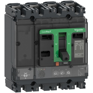 Interruttore Automatico Schneider Electric ComPacT NSX250H 70kA 415VAC con Unità di Comando MicroLogic 2.2, 250A, 4 Poli, 4 Deviatoi - Product Image 1