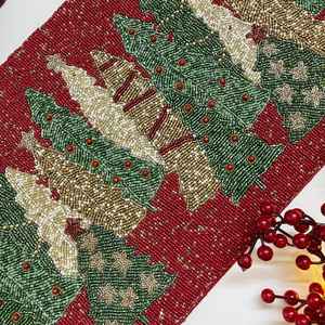 Mantel individual para mesa con cuentas, alfombrillas y almohadillas elegantes para mesa de comedor - Product Image 6