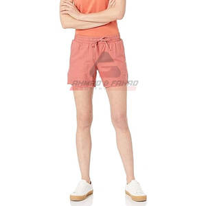 2025 personnalisé en gros taille haute respirant coton femmes grande taille Shorts motif décontracté dans des couleurs personnalisées - Product Image 1