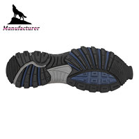 Semelles Wolf Brand les plus vendues, en caoutchouc MD, légères, pour la randonnée et les sports de plein air, avec amorti hautement élastique, unisexe