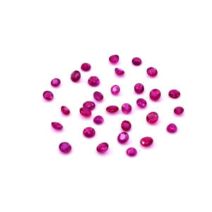 Rubíes Naturales de Birmania Sin Tratar, Calibrados, de 3 mm, Corte Marquesa Facetado, Piedras Preciosas Sueltas de Color Rojo para Joyería y Accesorios - Product Image 2