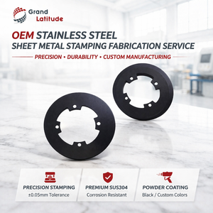 OEM Stainless Steel Sheet Metal Stamping <b>Fabrication</b> <b>Service</b> - Product Image 2