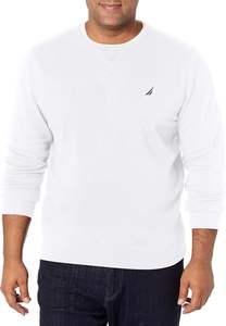 Sweat-shirt en coton surdimensionné pour homme avec logo personnalisé Pull ras du cou à épaules tombantes Sweat-shirt décontracté - Product Image 2