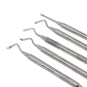 Kit de Instrumentos Dentales Hemingway Lucas, Curetas de Acero, Cuchara, Instrumentos Quirúrgicos Ortopédicos y Periodontales, Herramientas Profesionales - Product Image 5