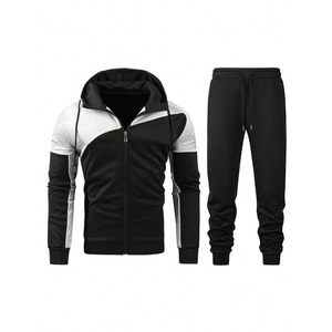 จั๊มสูทมีฮู้ดทรงสลิมฟิตสำหรับผู้หญิง/ยูนิเซ็กซ์ คุณภาพพรีเมียม ผลิตตามสั่ง บุขนเฟลซ ผ้าฝ้าย 100% อุ่นสบายสำหรับฤดูหนาว ชุดลำลองแบบสวมใส่สบาย - Product Image 1