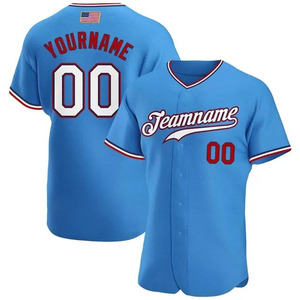 Camiseta Deportiva Personalizada de Béisbol para Hombre, Transpirable, con Estampado a Color, Nombre del Equipo, Número de Patrocinador, Estilo Hip Hop - Product Image 1