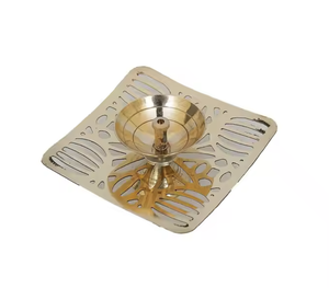 Décoration festive personnalisée en laiton et métal Décoration de maison/événement sculpté à la main Urli/Pot d'Inde - Product Image 4