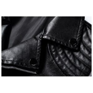 Vêtements de mode Veste en cuir pour hommes Veste en cuir de haute qualité Logo personnalisé Veste en cuir - Product Image 4