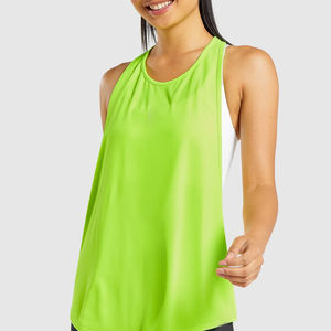 Summer Season Women's Sexy Workout Tank Tops Breathable Sustainable Polyester Cotton Feel Pastel Colored Sublimation Scrunch - Product Image 5