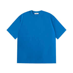 2026 nouvelle mode hommes en détresse brodé Patch manches courtes T-Shirt Streetwear 100% coton sérigraphie conception - Product Image 4