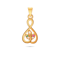Pendentifs en or jaune 22 carats de qualité supérieure avec diamants certifiés GIA, plaqués or, pour femmes/unisexe, fabrication indienne, personnalisables