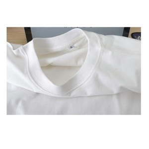 Camiseta de mujer de calidad Premium 100% algodón de secado rápido transpirable de punto de manga corta Streetwear Anti-Shrink Logo Decoración - Product Image 2