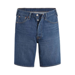 กางเกงยีนส์ขาสั้นสไตล์ลำลองแบบไฮสตรีท ขายส่ง กางเกงยีนส์ขาสั้นผู้ชายแบบทำสีซีดสไตล์วินเทจสำหรับฤดูร้อน - Product Image 4