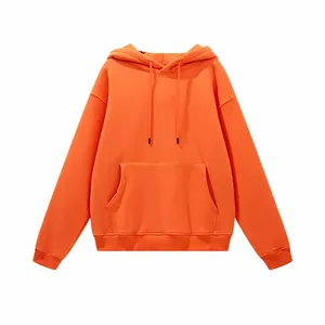 Sweat-shirts d'hiver pour hommes de qualité supérieure, personnalisés, en polyester/coton, respirants, couleur unie, vêtements décontractés, vente en gros ODM - Product Image 5