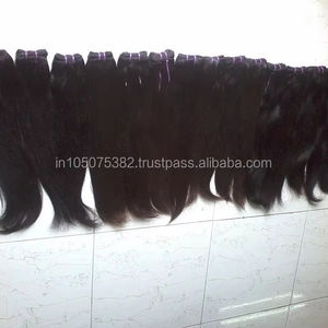 Pure Virgin R.S.D Máquina Trama Extensiones de cabello lacio Cabello Remy indio Grado 100% Cabello humano Tejido 20 "Longitud - Product Image 1