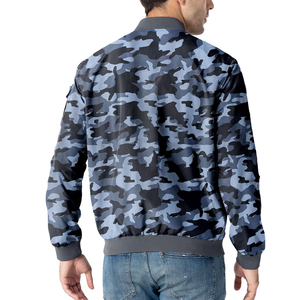 Chaqueta Bomber para Hombre de Alta Calidad, Estilo Urbano, Fabricante OEM, Superventas - Product Image 2