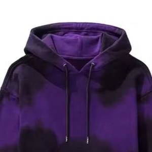 Nouveau dernier design hommes Tie Dye sweats à capuche de haute qualité respirant confortable Offre Spéciale top tendance taux raisonnable Tie Dye sweats à capuche hommes - Product Image 5