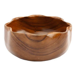 Bol à pâte en bois de créateur pour la cuisine ou les fêtes Article de cuisine à l'aspect naturel - Product Image 1