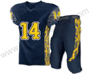 Ropa deportiva personalizada, uniformes de fútbol americano, precio al por mayor, suministro directo de fábrica, uniforme de fútbol americano - Product Image 3