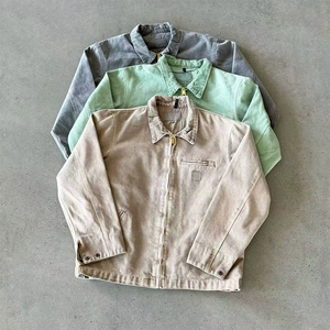 New Fashion Coat Style Denim Jackets Casual And Relaxed Fit Casual Street Wear Thick And Warm Denim Jackets Made By Pakistan - Product Image 2