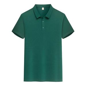 เสื้อโปโลผ้าคอตตอนแบบแห้งสำหรับผู้ชายเสื้อโปโลแบบสั่งทำปักโลโก้เสื้อกอล์ฟเสื้อโปโลทรงพอดีกับชุดทำงาน100% - Product Image 6