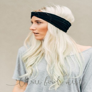 ที่คาดผมผ้าฝ้ายแบบบิดงอสำหรับผู้หญิงอุปกรณ์เสริมสำหรับพันผมไขว้แบบยืดหยุ่นสำหรับชุดเสื้อผ้าขนาดพิเศษ - Product Image 5