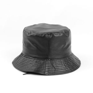 หมวกถังหนังใส่ได้ทั้งชายและหญิงออกแบบได้ตามต้องการมีตัวอักษรแบบลำลองสำหรับเล่นกีฬากลางแจ้งเดินทางแบบลำลองสำหรับผู้ใหญ่ - Product Image 5