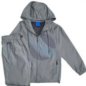 Conjunto de 2 piezas personalizado hecho en fábrica, chándal cortavientos personalizado, venta al por mayor 2025, conjunto de joggers informales, venta al por mayor, cortavientos - Product Image 1