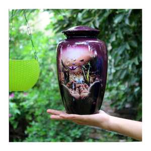 High In Demand Made In India Custom Urns Funeral Items Brass Urn Cremation Manufacturer & Exporter From India With High Quality - Product Image 4