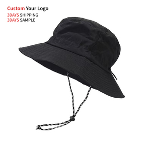 Oem Hoge Kwaliteit Upf 50 + Gebreide Vismuts Sport Vizier Wandelen Zon Custom Logo Borduurwerk Zomer Waterdicht Designer Emmer Hoed - Product Image 2