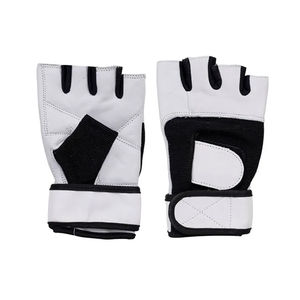 Guantes de Cuero Unisex para Levantamiento de Pesas, Alta Calidad, Resistentes, Transpirables, Antideslizantes, de Medio Dedo, Fáciles de Usar, Venta al Por Mayor - Product Image 1