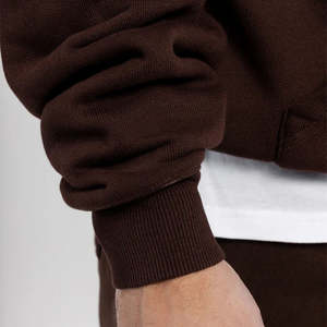 เสื้อฮู้ดดี้ทรงครอป ผ้าคอตตอนโอเวอร์ไซส์ 300/350 แกรม ทรงบ็อกซี่ สำหรับผู้ชายและผู้หญิง ผ้าเฟรนช์เทอร์รี่อย่างดี เนื้อหนา รับสกรีนโลโก้ - Product Image 6