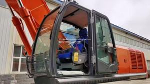 รถขุดตีนตะขาบฮิตาชิ ZX360 มือสอง สภาพ 90% รุ่นปี 2022 เครื่องยนต์ยันม่าร์ พร้อมมอเตอร์ ปั๊ม เกียร์ ลูกปืน PLC รับประกัน 1 ปี - Product Image 3