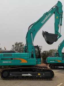 Para excavadora de orugas Sunward SWE 215F, motor Isuzu, cilindro hidráulico Eaton, las mejores marcas, engranaje de bomba central, rodamiento PLC - Product Image 2