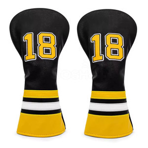 High Quality Waterproof PU Leather Golf <b>Head</b> Cover-OEM Custom Service Reasonable Price Latest <b>Style</b> - Product Image 1