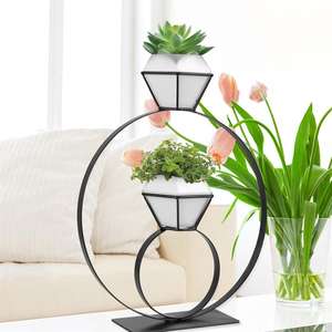 Support de plante moderne en métal de qualité supérieure nouvelle gamme de jardinières d'intérieur pour jardin grande taille nouveauté - Product Image 5