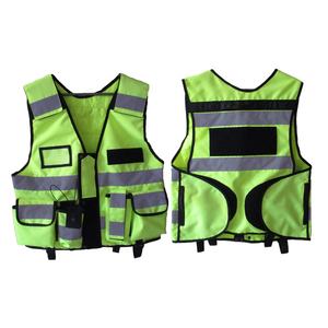 Chaleco de Seguridad Reflectante de Último Diseño con Logotipo Personalizado, Chaleco de Seguridad con Cremallera Frontal, Chalecos de Alta Visibilidad, Chaleco Táctico - Product Image 1