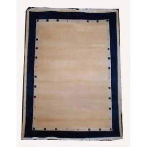 พรมกาเบห์อินเดียทอมือแบบพิเศษ ขนาด 6'3 x 4'8 - Product Image 1