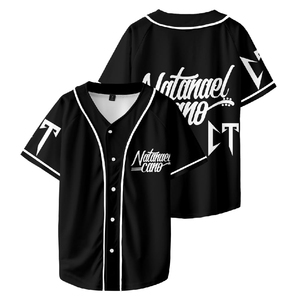 Maillots de softball personnalisés brodés de haute qualité, uniformes de baseball pour hommes en gros avec manches courtes par sublimation - Product Image 5