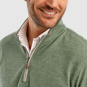 Meilleur Prix OEM Service Hommes Demi Zipp Sweatshirts Vente Chaude Hommes Sweatshirts Nouveau Style Hommes Sweatshirts - Product Image 5