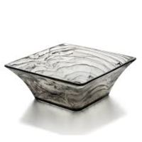 Bol de service en résine de conception plaquée de couleur blanche de qualité supérieure pièce unique pour les portions de dîner de restaurants et d'hôtels plats