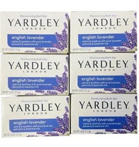 Yardley London <b>Soap</b> Bath Bar Bundle - 10 Bars: English Lavender, Oatmeal and Almond, Aloe and Avocado 4.25 Ounce Bars - Product Image 5