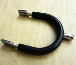 Espuelas de acero inoxidable para equitación, equipo extra para caballos - Product Image 2