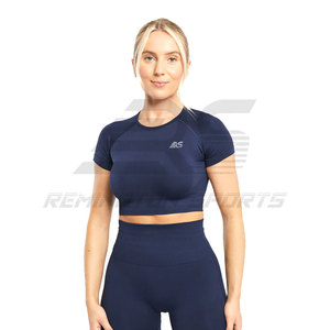 เสื้อครอปสำหรับผู้หญิงเสื้อครอปใส่ลำลองสำหรับฤดูร้อนขายออนไลน์ - Product Image 4