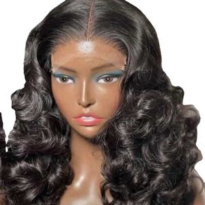 Cheveux humains nouvelle Technique nouvelles tendances de beauté perruque transparente HD Lace Front cheveux humains perruque lisse os couleurs personnalisées - Product Image 4